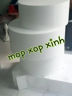xốp tròn phôi bánh kem